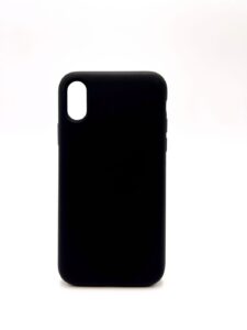 Aizmugurējais vāciņš Evelatus Apple iPhone X/XS Premium Soft Touch Silicone Case Black