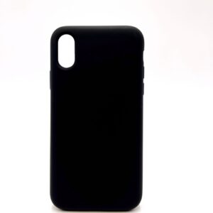 Aizmugurējais vāciņš Evelatus Apple iPhone X/XS Premium Soft Touch Silicone Case Black