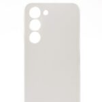 Aizmugurējais vāciņš Evelatus Samsung Galaxy S23 Premium Soft Touch Silicone Case White