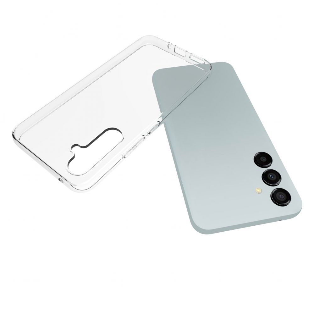 Tagakaaned Evelatus Samsung Galaxy S23 Clear Silicone Case 1.5mm TPU Transparent