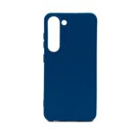 Back panel cover Evelatus Samsung Galaxy S23 Nano Silicone Case Soft Touch TPU Midnight Blue