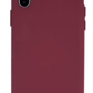 Aizmugurējais vāciņš iLike - iPhone 11 Silicon case Burgundy