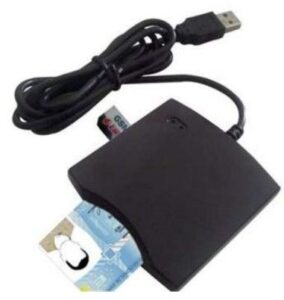 Parveidotājs Transcend  SMART CARD READER USB PC/SC Black 