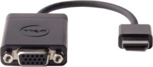 Adapteris Dell  Adapter HDMI to VGA 470-ABZX Black, HDMI - Male 