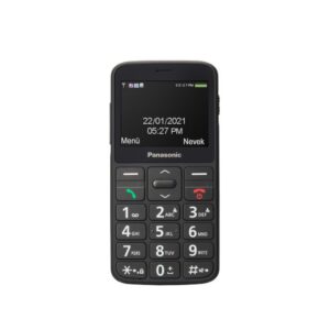 Mobiiltelefon Panasonic  KX-TU160 Easy Use Mobile Phone Black, 2.4 ", TFT-LCD, 240 x 320, USB version USB-C, Built-in camera, Main camera 0.3 MP, 32 GB