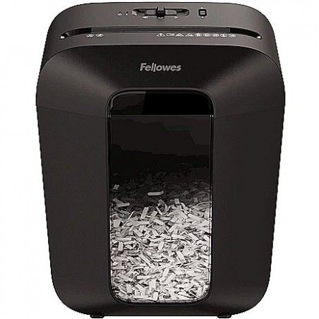Kontoritarbed Fellowes Powershred LX50 Black, 17 L, Credit cards shredding, Cross-Cut Shredder, Paper handling standard/output 9 sheets per pass, Warranty 24 month(s)