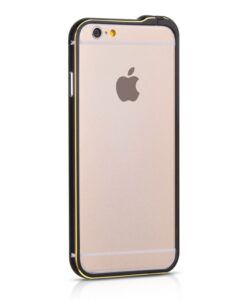 Aizmugurējais vāciņš Hoco Apple Apple iPhone 6 / 6s  Blade Series Fedora Metal Bumper Black