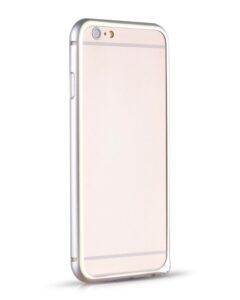 Aizmugurējais vāciņš Apple  iPhone 6  Blade Series Hippocampal Buckle Metal Bumper HI-T025 silver