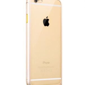 Aizmugurējais vāciņš Apple  Apple iPhone 6 / 6s  Blade Series Aluminium Bumper HI-T022 Gold