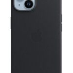 Чехол на заднюю панель Apple - iPhone 14 Plus Leather Case with MagSafe - Midnight