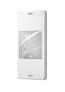 Atveramie maciņi Sony  Flip cover for XPERIA Z3 D6603 SCR 24 White