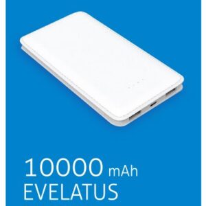 Väline aku Evelatus Universal Power Bank EPB02 10000mAh White