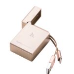 Kabelis Hoco  Apple Lighter UPL17 Gold