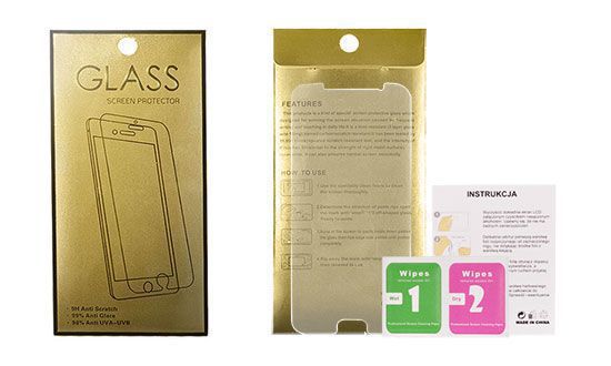 Aizsargstikls N/A Glass Gold Iphone 6 PLUS / iPhone 7 Plus / iPhone 8 Plus