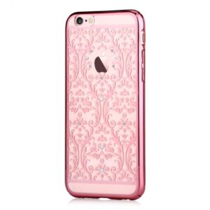 Aizmugurējais vāciņš Devia Apple iPhone 7 Baroque with Swarovski Rose Gold