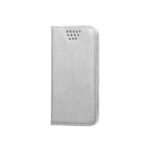 Universalus knygutės dėklas GreenGo Universal Smart Magnet 4,5-5,0'' Silver