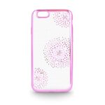 Back panel cover Beeyo Sony E5 Flower Dots TPU Pink
