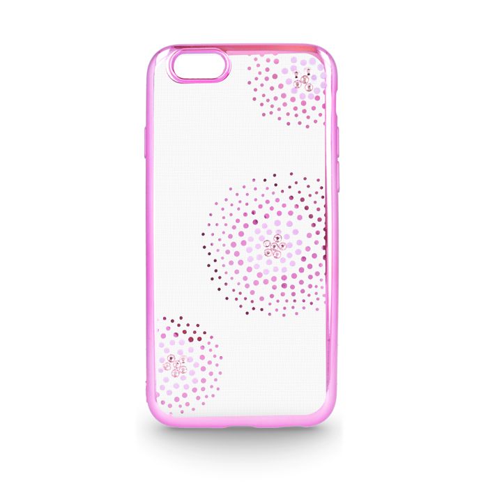 Tagakaaned Beeyo Sony E5 Flower Dots TPU Pink