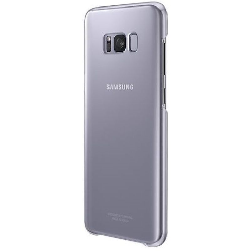 Back panel cover Samsung Galaxy S8 Plus G955 Clear Cover Violet