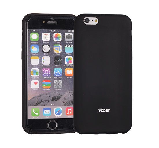 Aizmugurējais vāciņš Roar Huawei P9 lite All Day Jelly Case Black