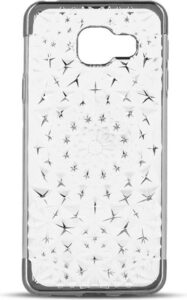 Aizmugurējais vāciņš GreenGo Samsung S7 Edge G935 TPU 3D Stars Silver