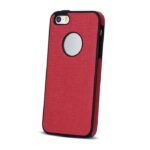 Nugarėlės dėklai GreenGo Huawei P8 Lite 2017/P9 lite 2017 Cloth TPU Case Red