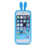 Case universaalne kaitseümbris GreenGo Universal bumper L (10cm) Rabbit Ears Blue