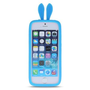 Case universal GreenGo Universal bumper L (10cm) Rabbit Ears Blue