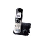 Telephone set Panasonic  Cordless KX-TG6811FXB Black, Caller ID, Wireless connection, Phonebook capacity 120 entries, Conference call, Built-in display, Speakerphone