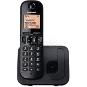 Telephone set Panasonic  Cordless KX-TGC210FXB Black, Built-in display, Speakerphone, Caller ID, Phonebook capacity 50 entries
