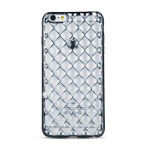 Aizmugurējais vāciņš GreenGo Apple iPhone 7 Plus Grid case Silver