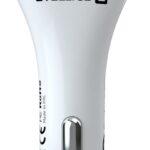Авто зарядка Evelatus - Evelatus Quick Car Charger QCC02 White
