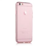 Nugarėlės dėklai Devia Apple iPhone 6/6s Plus Naked case Rose Gold