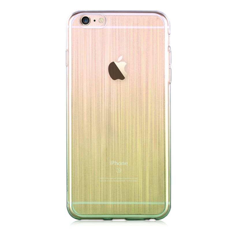 Aizmugurējais vāciņš Devia Apple iPhone 6/6s Azure soft case Green