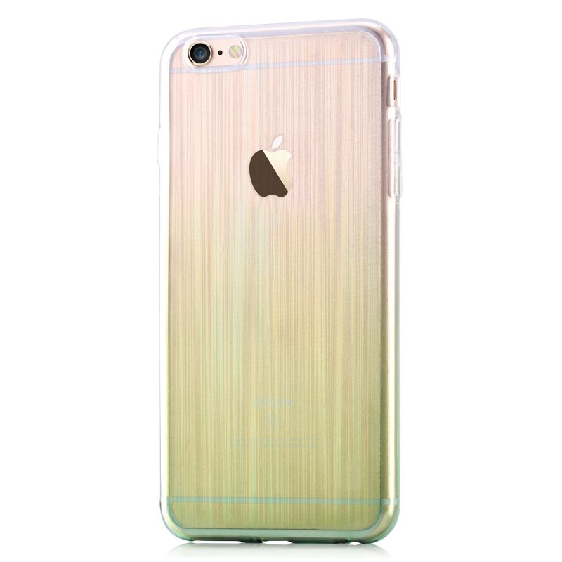 Aizmugurējais vāciņš Devia Apple iPhone 6/6s Azure soft case Green