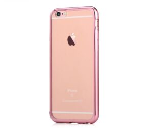 Aizmugurējais vāciņš Devia Apple iPhone 6 Plus/6s Plus Glitter soft case Rose Gold