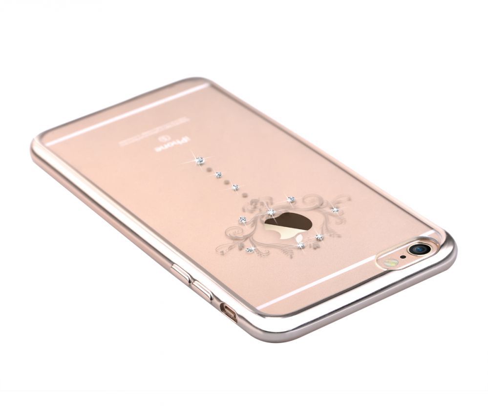 Back panel cover Devia Apple iPhone 6/6s Crystal Iris Champagne Gold