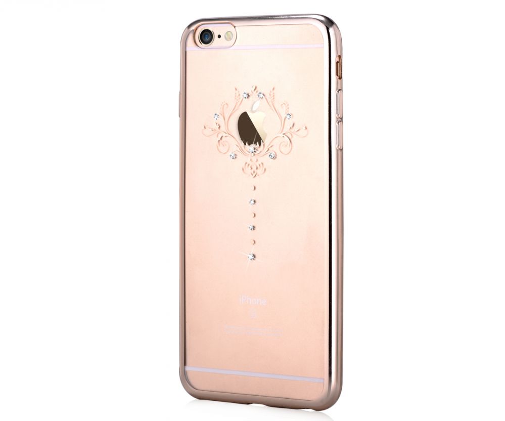Back panel cover Devia Apple iPhone 6/6s Crystal Iris Champagne Gold