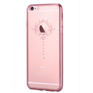 Aizmugurējais vāciņš Devia Apple iPhone 6 Plus/6s Plus Crystal Iris Rose Gold