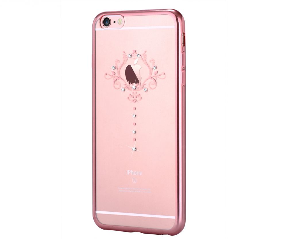 Aizmugurējais vāciņš Devia Apple iPhone 6 Plus/6s Plus Crystal Iris Rose Gold