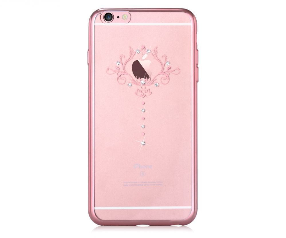 Aizmugurējais vāciņš Devia Apple iPhone 6 Plus/6s Plus Crystal Iris Rose Gold