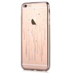 Back panel cover Devia Apple iPhone 7 Plus / 8 Plus Crystal Meteor soft case Champagne Gold