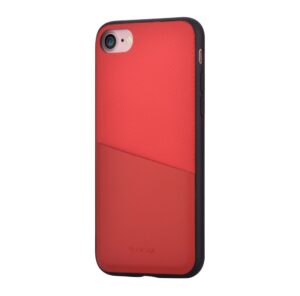 Aizmugurējais vāciņš Devia Apple iPhone 7 Plus iWallet case Red