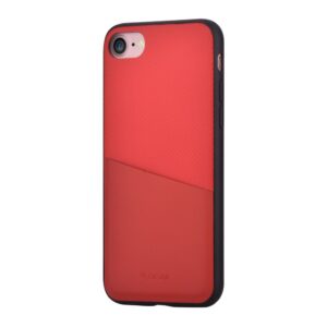 Back panel cover Devia Apple iPhone 7 Plus iWallet case Red