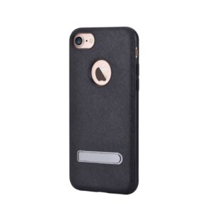 Back panel cover Devia Apple iPhone 7 Plus iStand case Black