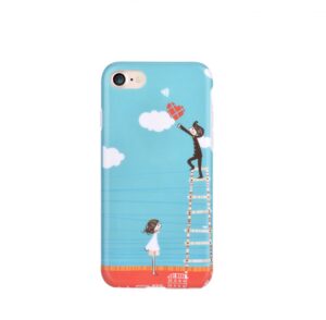 Nugarėlės dėklai Devia Apple iPhone 7 Vivid Case Love