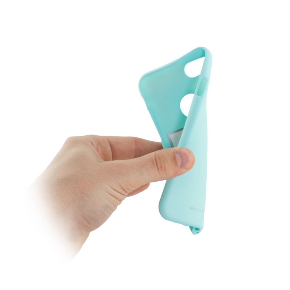 Back panel cover Mercury Apple iPhone X/XS Soft Feeling Jelly Case Mint