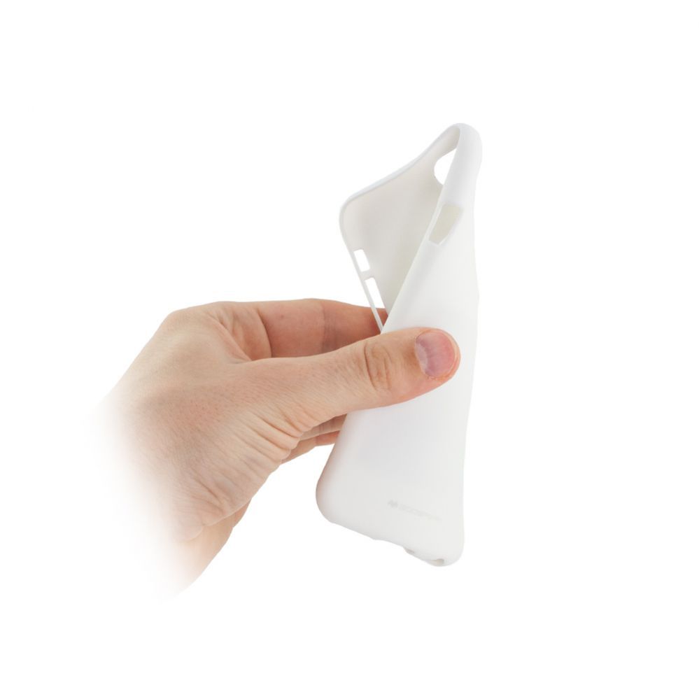 Back panel cover Mercury Samsung Galaxy J3 2017 J330 Soft Feeling Jelly Case White