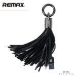 Cable Remax Apple Tassels Ring  Data Cable for Lightning Black