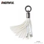 Kaabel Remax  Tassels Ring  Data Cable for iPhone White